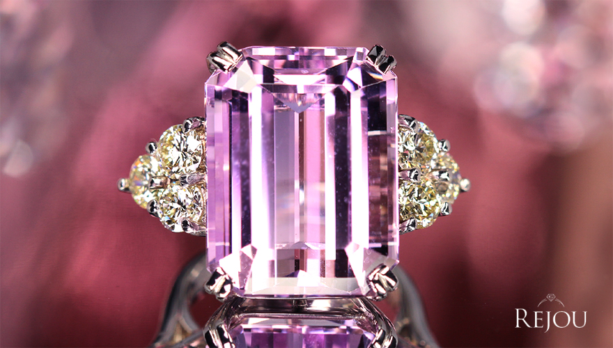 パープルスターサファイア 4.8ct ダイヤモンド 1.7ct プラチナ リング(指輪)【品質保証書/宝石鑑別書/CGLソ付】 即納ジュエリー  ジュエリー通販リジュー | レアストーン・高級ジュエリーオンラインショップ