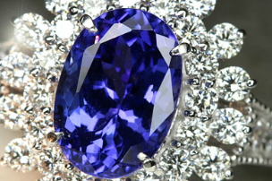 ティファニーが命名！タンザニアの夕暮れタンザナイト