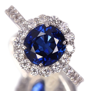 u[Tt@CA(vivid deep blue) 2.5ct n[gAhL[sbh_Ch(H&C) 0.7ct v`i O(w)yiۏ؏/GRSΊӕʏz