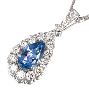 ����466�񒊑I�̔����T���^�}���A�A�N�A�}���� 1.2ct �_�C�������h ��1ct �v���`�i �l�b�N���X�y�i���ۏ؏�/��Ίӕʏ�/CGL�\�t�z�y�������:12/30�܂�/���r���[�K�{/���I�l��1���l�z