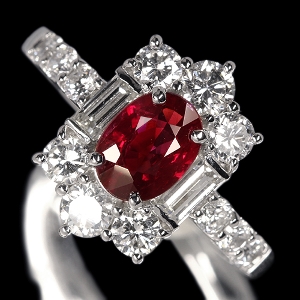 ����468�񒊑I�̔����~�����}�[�Y(�r���}�Y)����M�s�W�����u���b�h���r�[ 1.1ct �_�C�������h 1.37ct �v���`�i �_�C�������h  �����O(�w��)�y�i���ۏ؏�/GRS��Ίӕʏ��z�y�������:2026/1/27�܂�/���r���[�K�{/���I�l��1���l�z