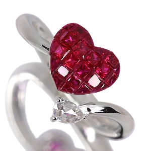 ����470�񒊑I�̔����uSIZUKU�v���r�[ 1.48ct  ���[�Y�J�b�g�_�C�������h 0.1ct �z���C�g�S�[���h �����O(�w��)�y�i���ۏ؏�/��Ίӕʏ��z�y�������:2026/2/24�܂�/���r���[�K�{/���I�l��1���l�z