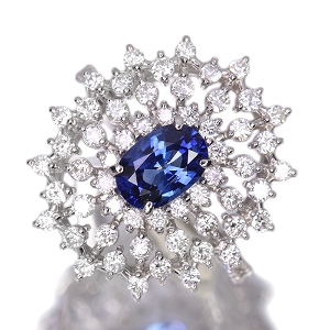 ����471�񒊑I�̔����R�[���t�����[�u���[�T�t�@�C�A 1.1ct �_�C�������h �v���`�i �����O(�w��)�y�i���ۏ؏�/KGL��Ίӕʏ��z�y�������:2026/3/3�܂�/���r���[�K�{/���I�l��1���l�z