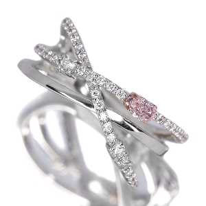 ����472�񒊑I�̔����s���N�_�C�������h 0.11ct/FLOP/VS2 �_�C�������h 0.2ct �v���`�i �s���N�S�[���h �����O(�w��)�y�i���ۏ؏�/��Ίӕʏ�/CGL�\�t�z�y�������:2026/3/10�܂�/���r���[�K�{/���I�l��1���l�z