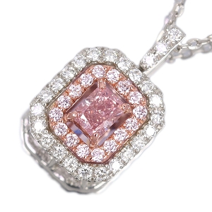 ����474�񒊑I�̔����s���N�_�C�������h 0.244ct/FOP/SI2 �_�C�������h 0.2ct �v���`�i �s���N�S�[���h �l�b�N���X�y�i���ۏ؏�/��Ίӕʏ�/CGL�\�t�z�y�������:2026/3/24�܂�/���r���[�K�{/���I�l��1���l�z