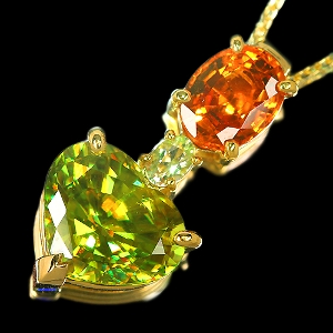 ����475�񒊑I�̔����n�[�g�V�F�C�v�X�t�F�[�� 4ct �X�y�T�^�C�g�K�[�l�b�g�i�}���_�����K�[�l�b�g�j ��1.7ct �n�C�����C�g �C�G���[�S�[���h �l�b�N���X�y�i���ۏ؏�/KGL��Ίӕʏ��z�y�������:2026/3/31�܂�/���r���[�K�{/���I�l��1���l�z