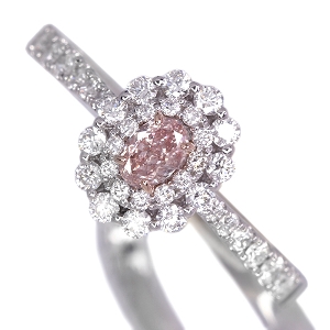 ����475�񒊑I�̔����s���N�_�C�������h 0.174ct/FOP/SI1 �_�C�������h 0.4ct �v���`�i �s���N�S�[���h �����O(�w��)�y�i���ۏ؏�/��Ίӕʏ�/CGL�\�t�z�y�������:2026/3/31�܂�/���r���[�K�{/���I�l��1���l�z