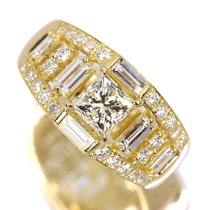 ����478�񒊑I�̔����C�G���[�_�C�������h 1.0ct/VLY/SI1 �_�C�������h 1.2ct �C�G���[�S�[���h �����O(�w��)�y�i���ۏ؏�/��Ίӕʏ�/CGL�\�t�z�y�������:2026/4/28�܂�/���r���[�K�{/���I�l��1���l�z