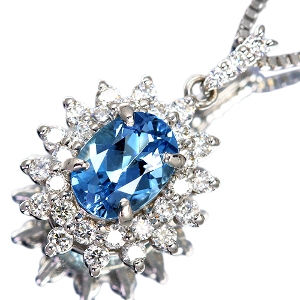 ����482�񒊑I�̔����T���^�}���A�A�N�A�}���� 0.77ct �_�C�������h �v���`�i �l�b�N���X�y�i���ۏ؏�/��Ίӕʏ��z�y�������:5/26�܂�/���r���[�K�{/���I�l��1���l�z