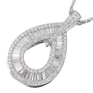 ����484�񒊑I�̔����_�C�������h 3.2ct �z���C�g�S�[���h �l�b�N���X�y�i���ۏ؏�/��Ίӕʏ��z�y�������:6/16�܂�/���r���[�K�{/���I�l��1���l�z