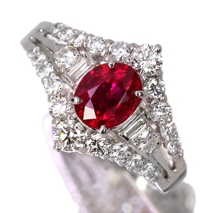 ����485�񒊑I�̔����~�����}�[�Y(�r���}�Y)�s�W�����u���b�h���r�[ 1.0ct �_�C�������h 0.6ct �v���`�i �����O(�w��)�y�i���ۏ؏�/GRS��Ίӕʏ��z�y�������:6/23�܂�/���r���[�K�{/���I�l��1���l�z