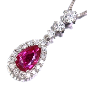 ����487�񒊑I�̔�������M�s�W�����u���b�h���r�[ 1.0ct �_�C�������h 0.4ct �v���`�i �l�b�N���X�y�i���ۏ؏�/AIGS��Ίӕʏ��z�y�������:7/14�܂�/���r���[�K�{/���I�l��1���l�z
