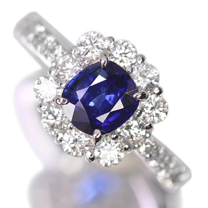 ����487�񒊑I�̔������C�����u���[�T�t�@�C�A ��1.8ct �_�C�������h 1.2ct �v���`�i �����O(�w��)�y�i���ۏ؏�/KGL��Ίӕʏ��z�y�������:7/14�܂�/���r���[�K�{/���I�l��1���l�z