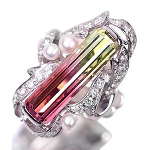 ����487�񒊑I�̔����o�C�J���[�g���}���� 7.1ct �x�r�[������^�� �_�C�������h 0.5ct �v���`�i �����O(�w��)�y�i���ۏ؏�/��Ίӕʏ��z�y�������:7/14�܂�/���r���[�K�{/���I�l��1���l�z