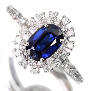 ����489�񒊑I�̔������C�����u���[�T�t�@�C�A 1.5ct �_�C�������h 0.5ct �v���`�i �����O(�w��)�y�i���ۏ؏�/KGL��Ίӕʏ��z�y�������:7/28�܂�/���r���[�K�{/���I�l��1���l�z