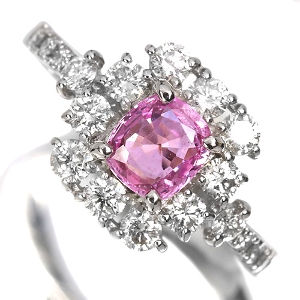����489�񒊑I�̔����p�p���`�A�T�t�@�C�A ��0.7ct �_�C�������h 0.7ct �v���`�i �����O(�w��)�y�i���ۏ؏�/AIGS��Ίӕʏ��z�y�������:7/28�܂�/���r���[�K�{/���I�l��1���l�z