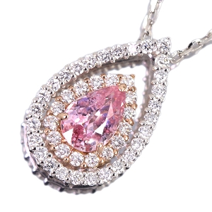 ����492�񒊑I�̔�������M�s���N�T�t�@�C�A ��0.5ct �_�C�������h �v���`�i �s���N�S�[���h �l�b�N���X�y�i���ۏ؏�/GIA��Ίӕʏ��z�y�������:8/25�܂�/���r���[�K�{/���I�l��1���l�z
