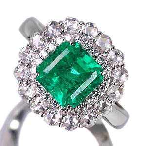 ����492�񒊑I�̔����R�����r�A�Y�G�������h(vivid green)  2.7ct ���[�Y�J�b�g�_�C�������h �v���`�i �����O(�w��)�y�i���ۏ؏�/KGL��Ίӕʏ��z�y�������:8/25�܂�/���r���[�K�{/���I�l��1���l�z