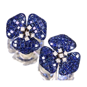 ����498�񒊑I�̔����u���[�T�t�@�C�A 17ct �_�C�������h 0.4ct �z���C�g�S�[���h �s�A�X�y�i���ۏ؏�/��Ίӕʏ��z�y�������:10/20�܂�/���r���[�K�{/���I�l��1���l�z