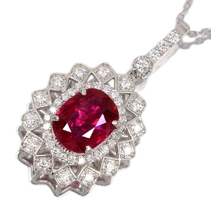 ����499�񒊑I�̔�������M���r�[ 2ct �_�C�������h 0.3ct �v���`�i �l�b�N���X�y�i���ۏ؏�/AIGS��Ίӕʏ��z�y�������:10/27�܂�/���r���[�K�{/���I�l��1���l�z