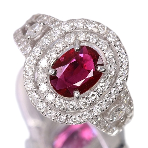 ����499�񒊑I�̔�������M���r�[ 1.0ct �_�C�������h 1.1ct �v���`�i �����O(�w��)�y�i���ۏ؏�/GIA��Ίӕʏ��z�y�������:10/27�܂�/���r���[�K�{/���I�l��1���l�z