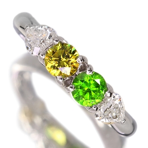 ����499�񒊑I�̔������V�A�Y�f�}���g�C�h�K�[�l�b�g ��0.7ct �_�C�������h 0.4ct �v���`�i �C�G���[�S�[���h �����O(�w��)�y�i���ۏ؏�/��Ίӕʏ��z�y�������:10/27�܂�/���r���[�K�{/���I�l��1���l�z